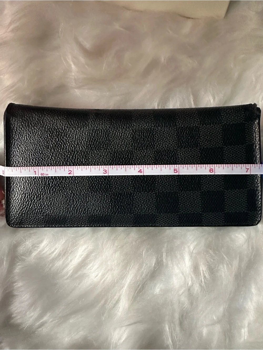 Louis Vuitton Damier Graphite Long Bifold Wallet Authentic